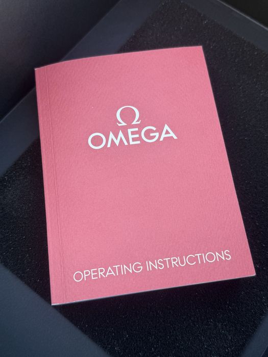 Caixa Original Omega Speedmaster Professional + Estojo Viagem + Manual + Certificado (Completa)