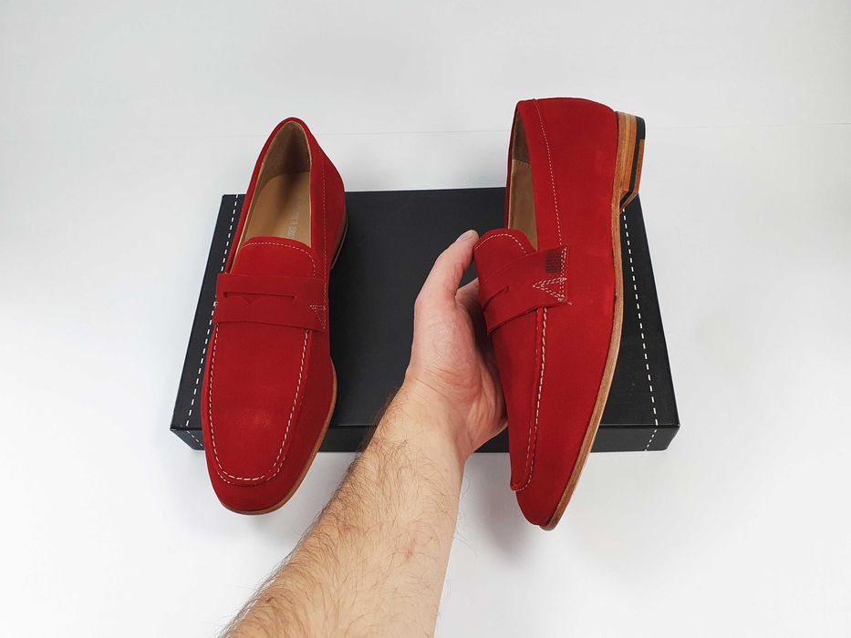 Туфли мужские BROS чоловічі туфлі лофери 42 43 27.5 см