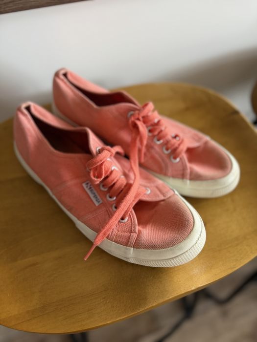 Superga 2750 trampki pomarańczowe 41