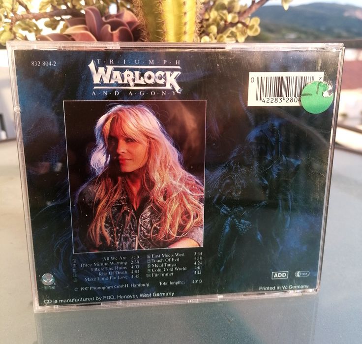 Warlock - Triumph and Agony (CD)