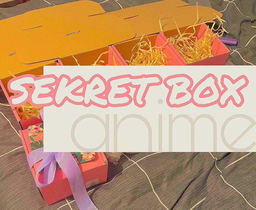 Duży anime box pudełko losowo ( demon Slayer Naruto spy family jjk )