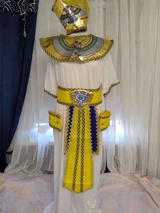 Piękny strój przebranie faraon starożytność historia 6 elem. roz do XL