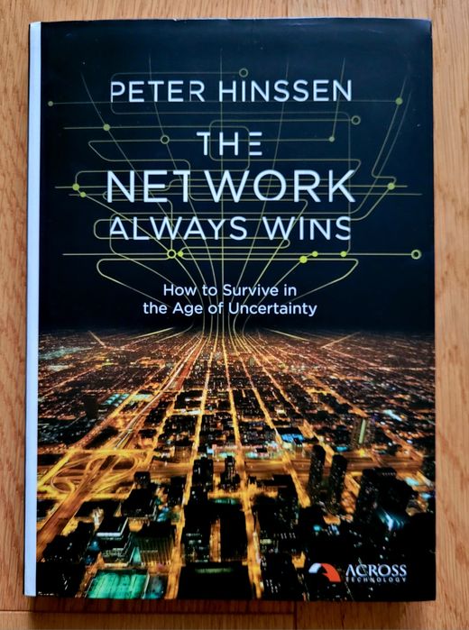 Peter Hinssen The Network Always Wins autograf stan idealny