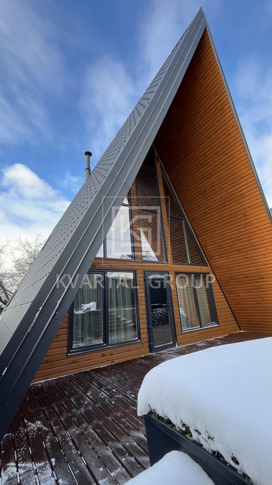A-Frame будинок 116 м² з дизайнерським ремонтом. Буча