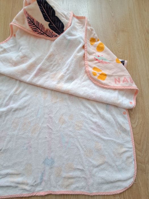 Poncho Natação Bebé Algodão Girafa