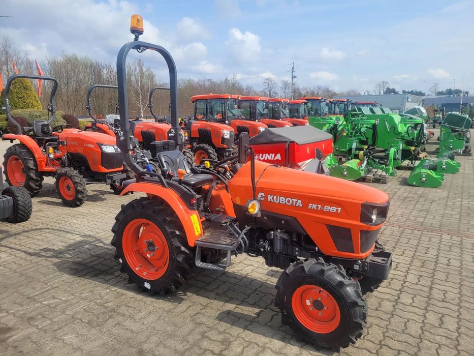 Kubota Ek1-261  traktorek Kubota Ek1 261 ogrodniczy | rolniczy | sadowniczy