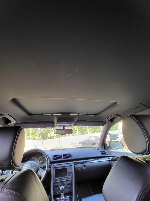 A4 B7 S-Line czarny sufitit.