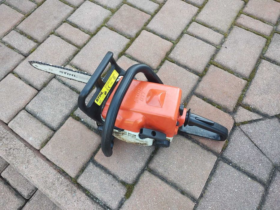 piła spalinowa stihl ms170 017 markowa Gotowa do pracy