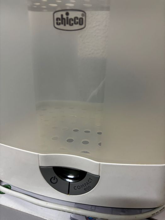 Chicco esterilizador elétrico a vapor 3 em 1