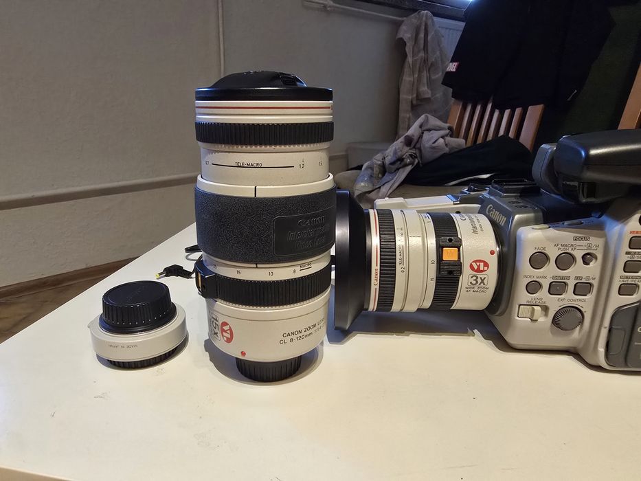 Kamera Canon EX2Hi + obiektywy
