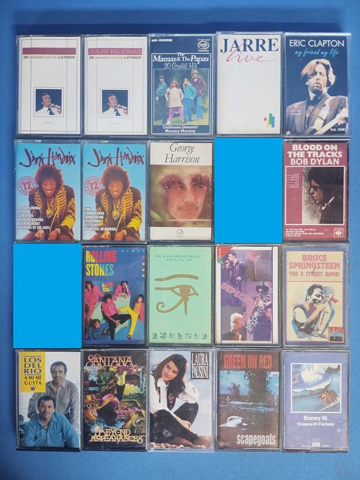 cassetes audio originais (anúncio nº5 )