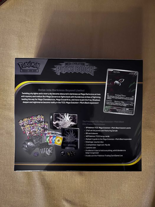Pokemon Pitch Black Elite Trainer Box (selado)