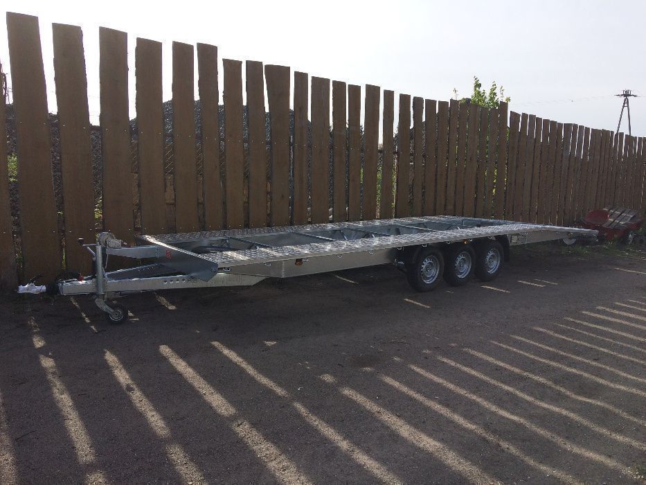 Laweta na 2 auta 8 m3500DMC 3 osie raty dostawa cała Polska