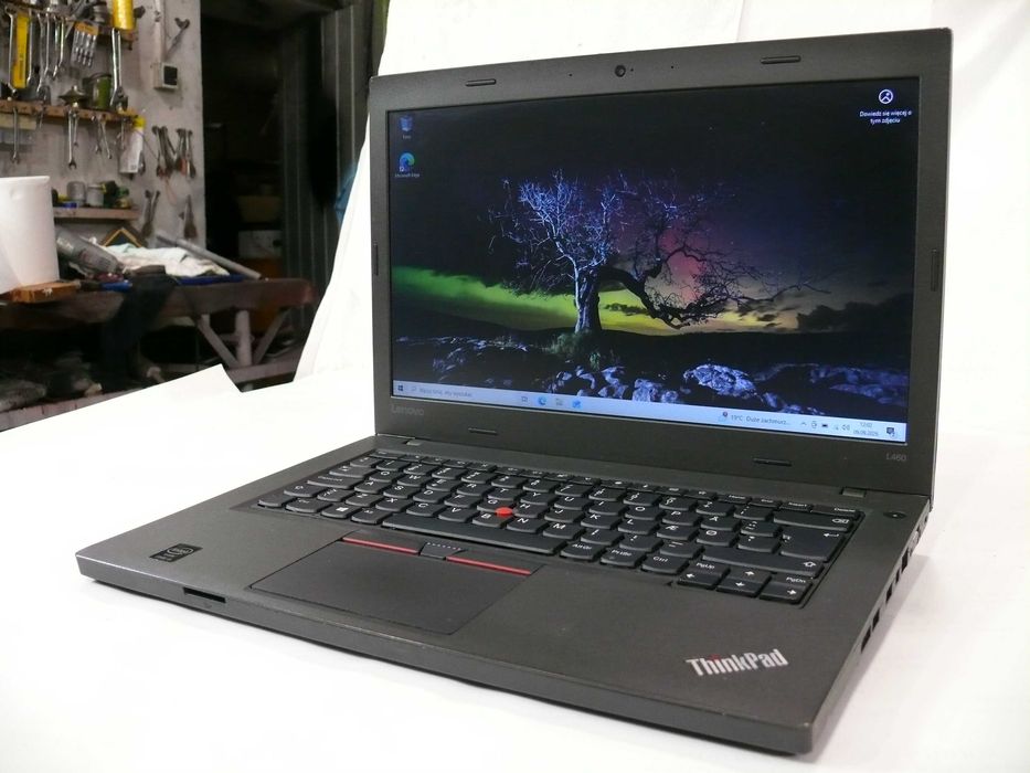 Lenovo L460, 128g/8g ram, Core i5 6200U, bat. 80,9%, Bios 2022 r.
