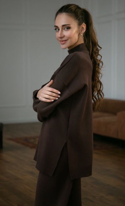 Костюм 25 union шоколад у розмірі S/M