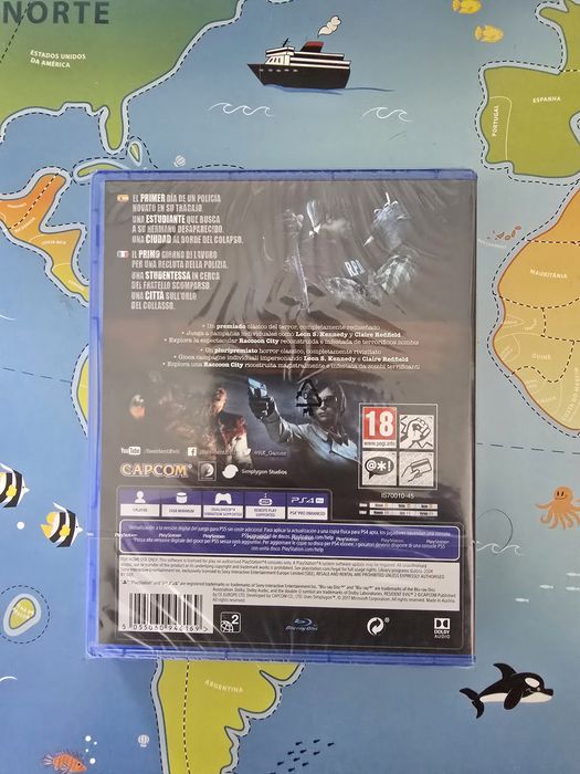Jogo Resident Evil 2 Ps4 Selado