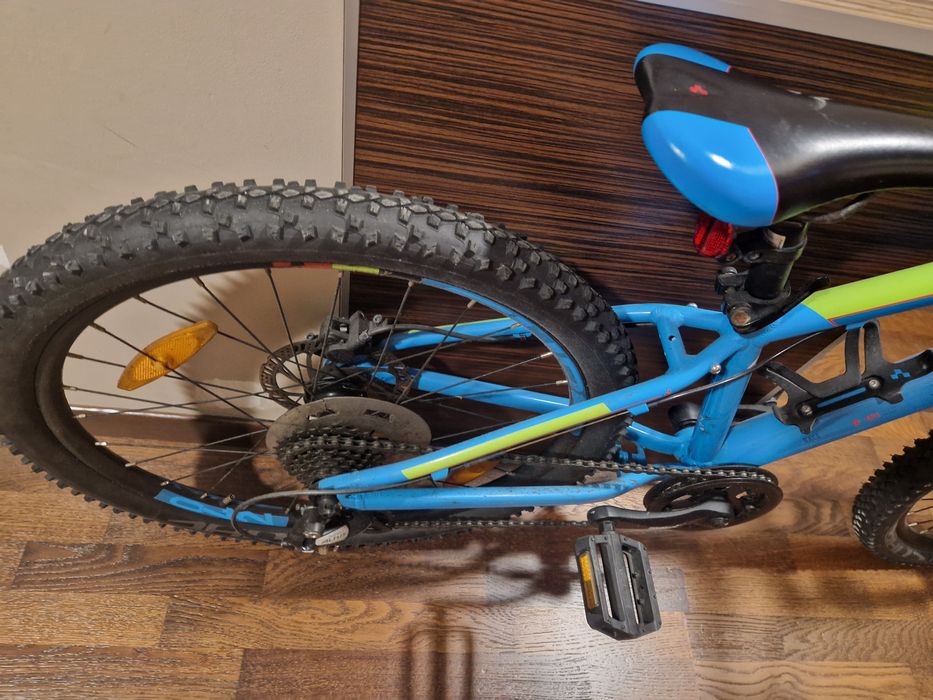 Rower Cube 240 niebieski zielony