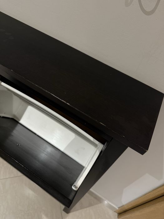 Sapateira IKEA Hemnes preta