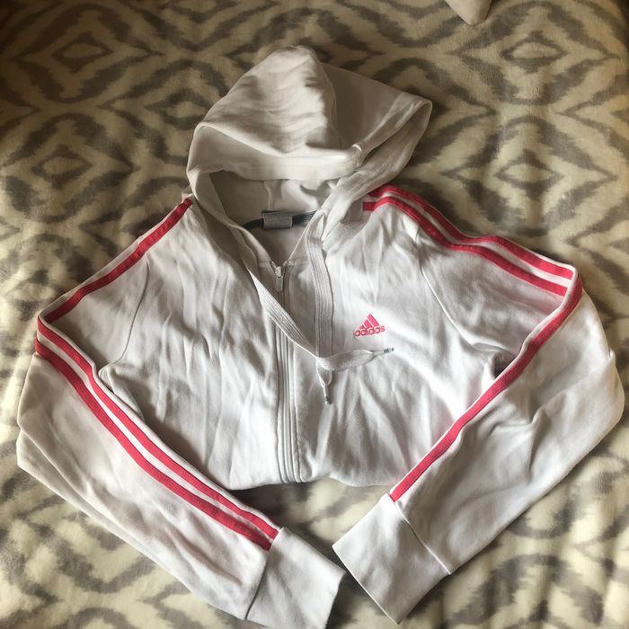 Biała bluza Adidas