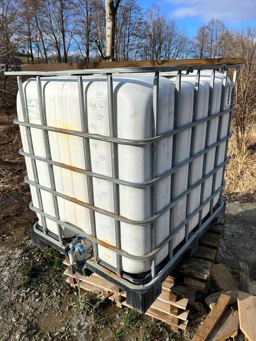 Mauzer 1000l zbiornik na wode, mauser