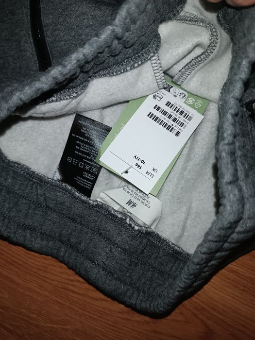 Spodnie jogersy ocieplane h&m