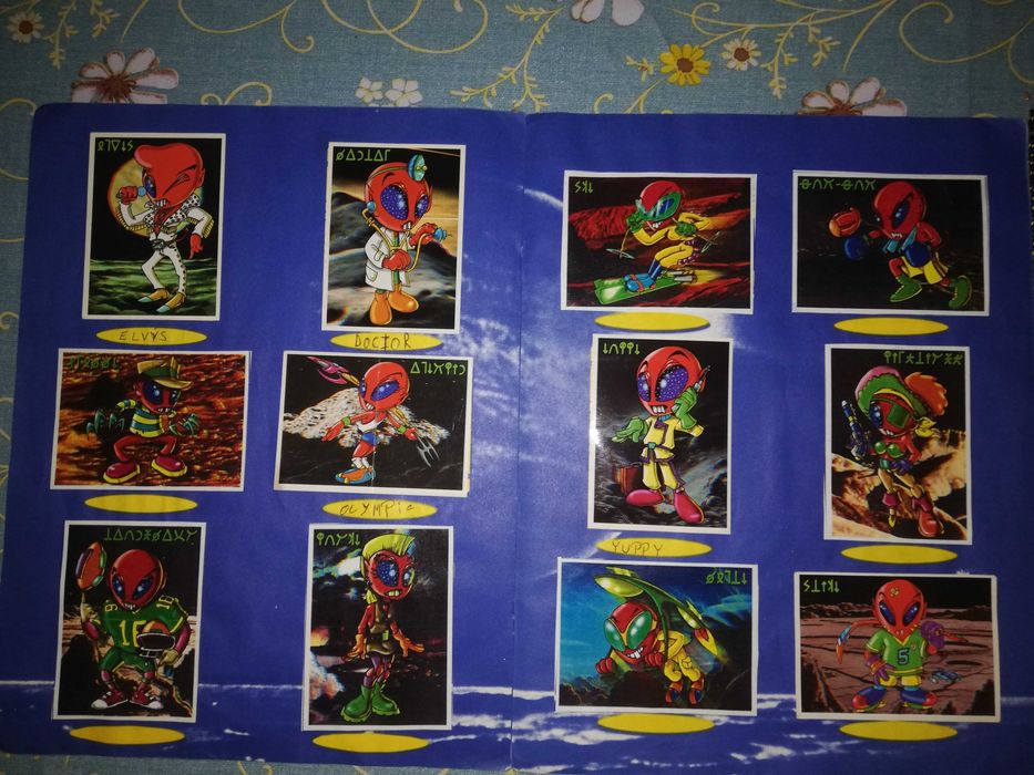 Caderneta BOLLYCAO: Aliens