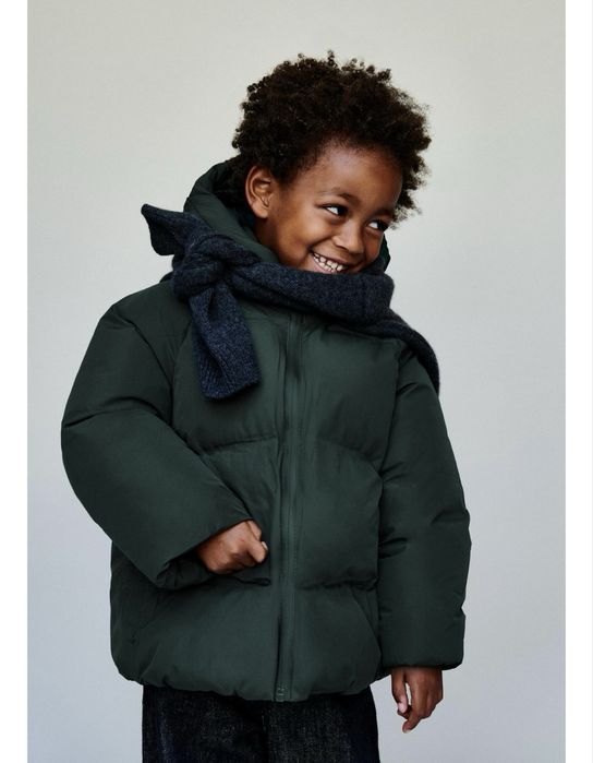 Куртка пуфер zara 92,98,104