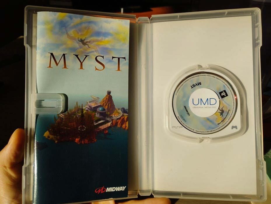 Jogo "Myst" para a PSP