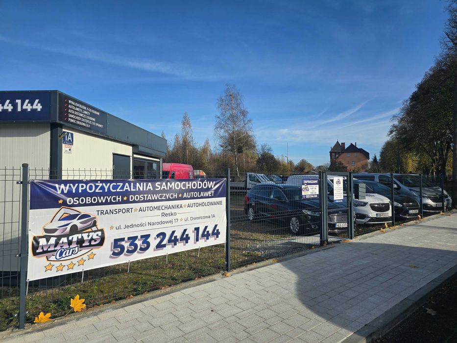 Wypożyczalnia Samochodów, usługi transportowe  Matys Cars - Resko
