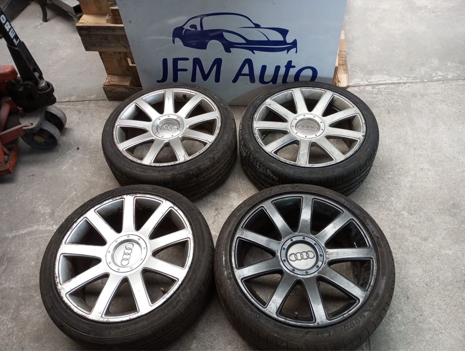 Jantes 18 5x100 audi s3 TT com pneus originais