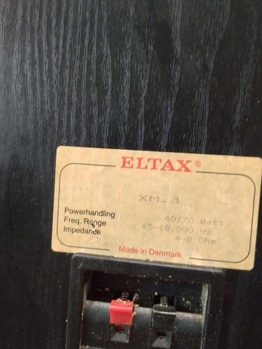 Głośniki Eltax Drewniane