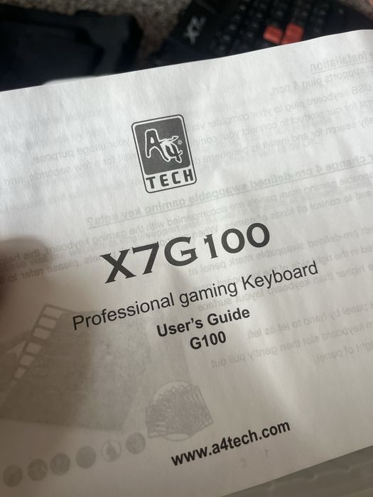 Teclado Gaming x7G 100