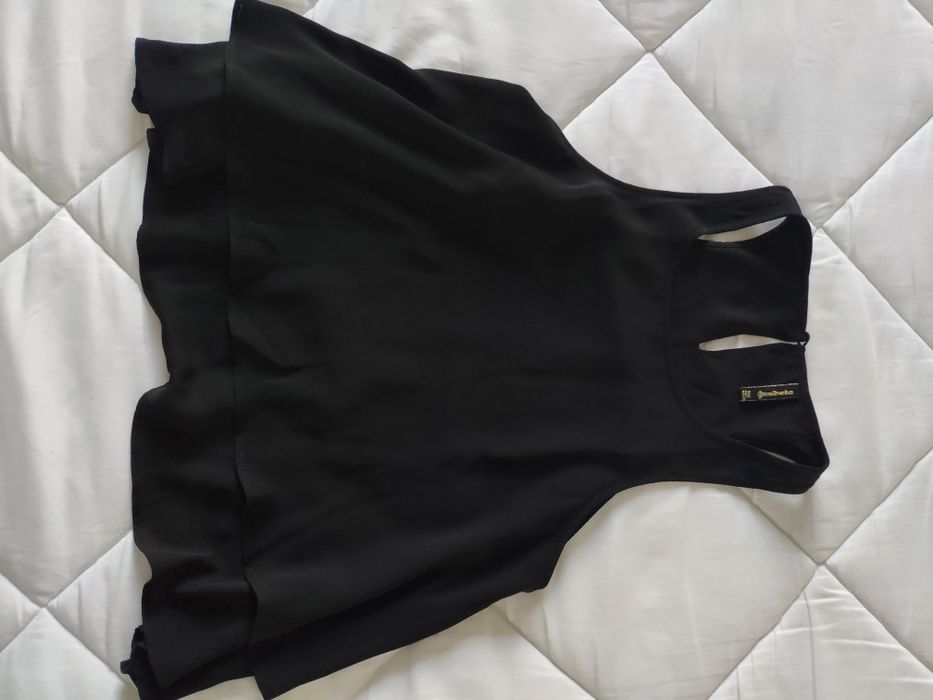 Top preto com pouco uso