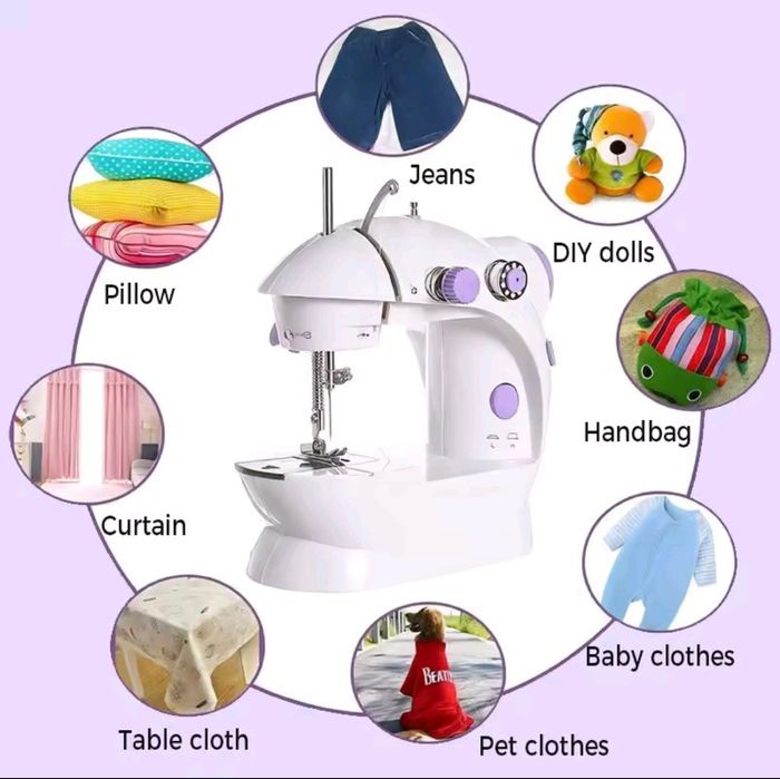 Maquina de costura portátil