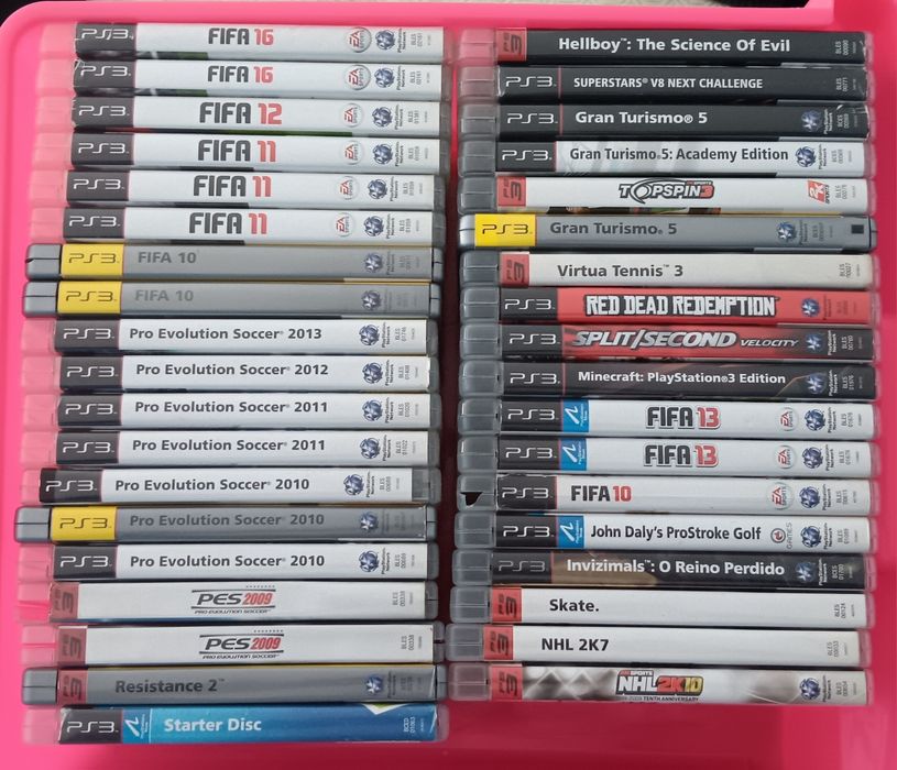 Vários jogos para Playstation 3