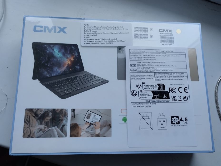 Планшет Android 15 на 256 гб