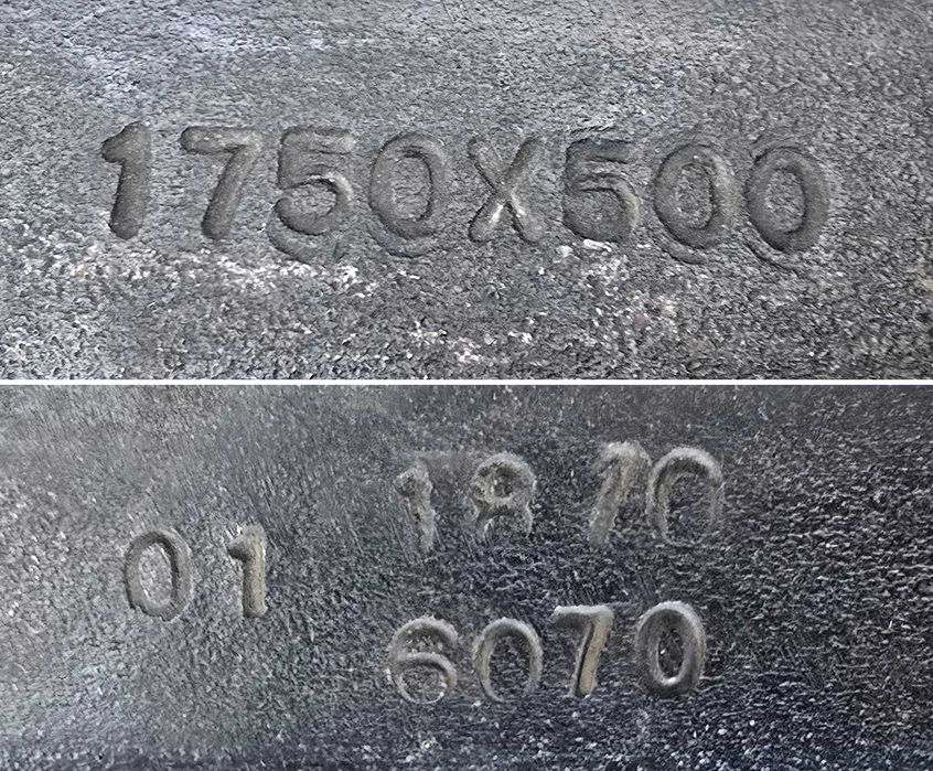 Widły 1400x100x45mm IIIA do wózka widłowego 3,5 tony