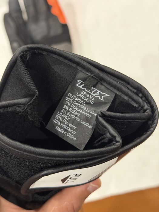 Luvas SP-8 V3 de Pele Tamanho L