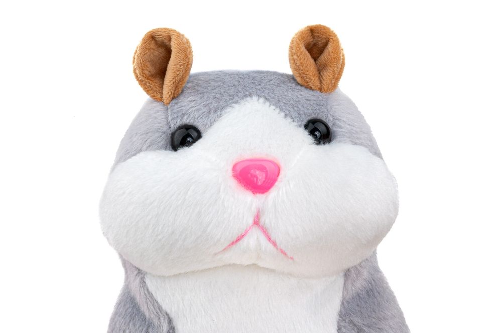 * WieIki gigant gadający Interaktywny chomik 19 cm