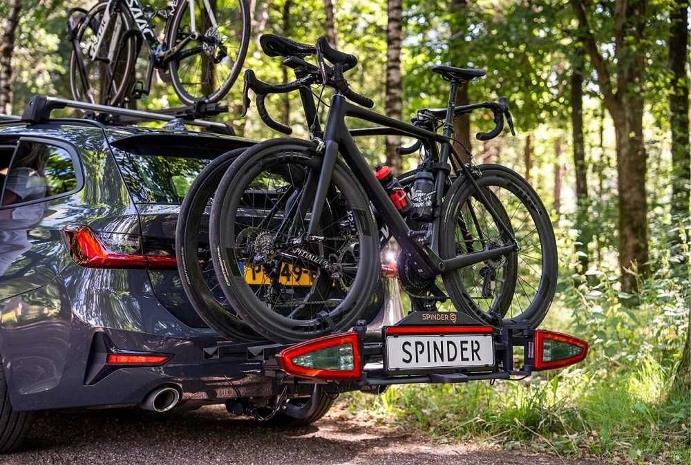Bagażnik platforma rowerowa na hak SPINDER SL3 przesuwny składany bus