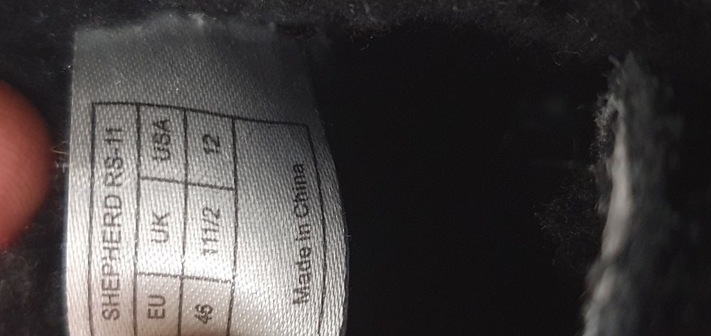 Buty ocieplane skórzane Shepherd rozmiar 46