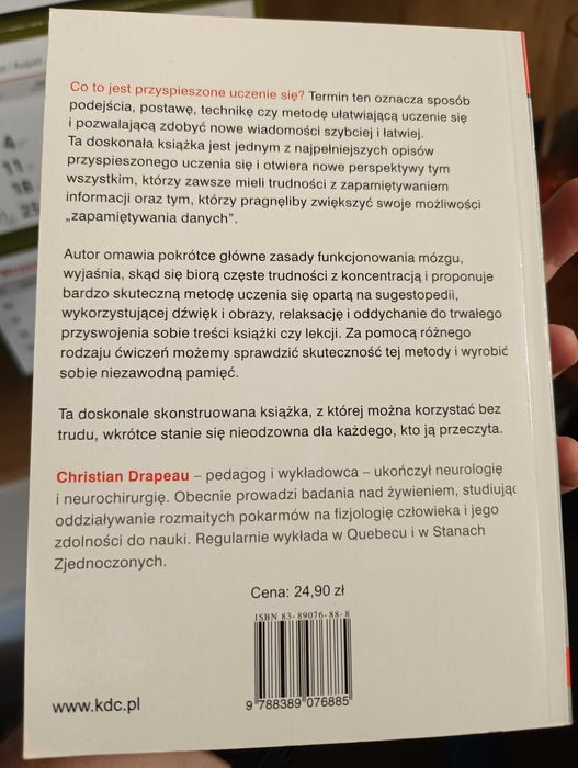 Jak uczyć się szybko i skutecznie Christian Drapeau