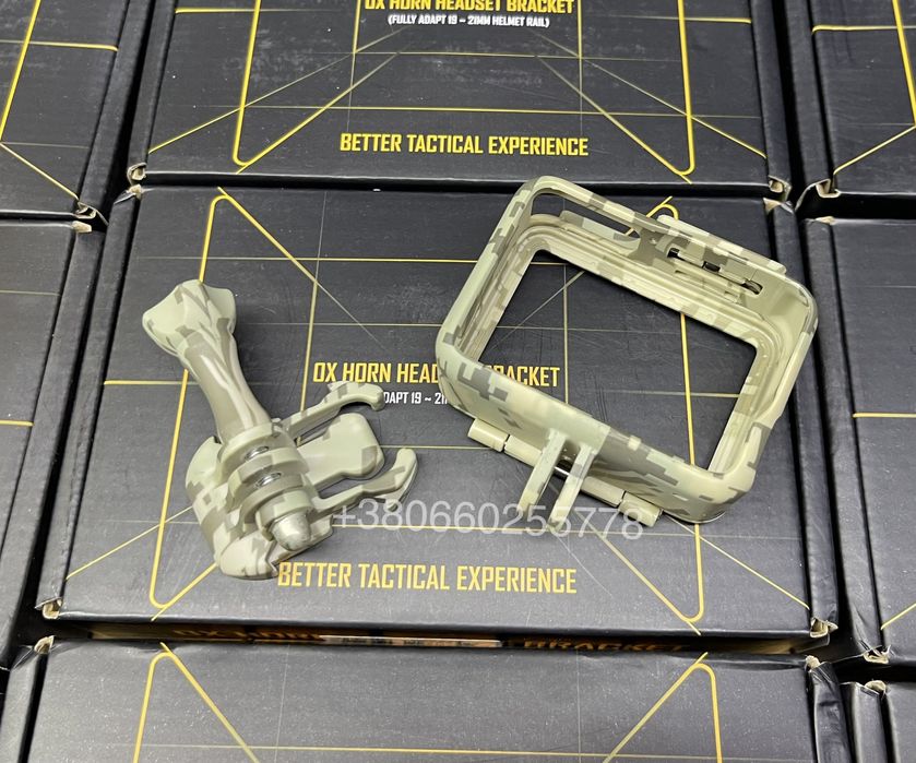 Рамка для гоупро GoPro Hero 5, 6, 7, 2018 піксель камуфляж