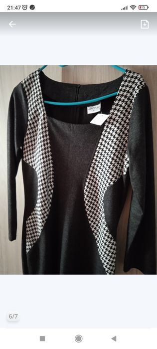 Czarna Elegancka sukienka rozmiar 40, nowa, dopasowująca