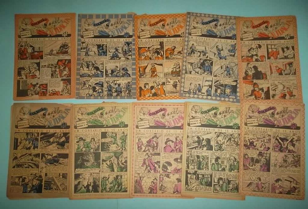 Colecção Audácia (1954) - 26 Revistas