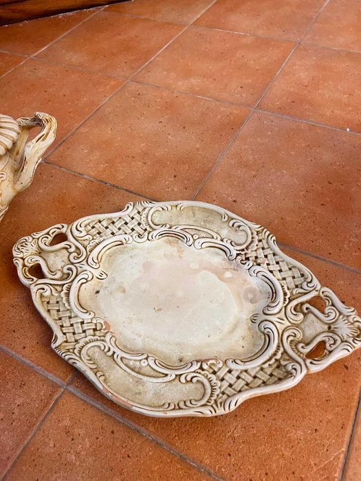 Fruteira elegante branca