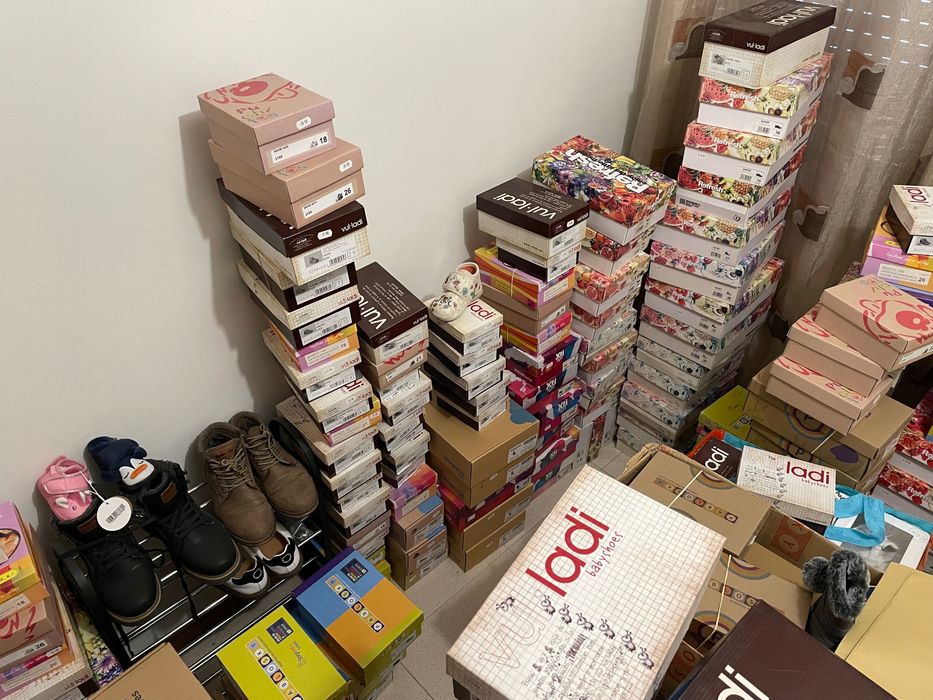 Lote calçado criança