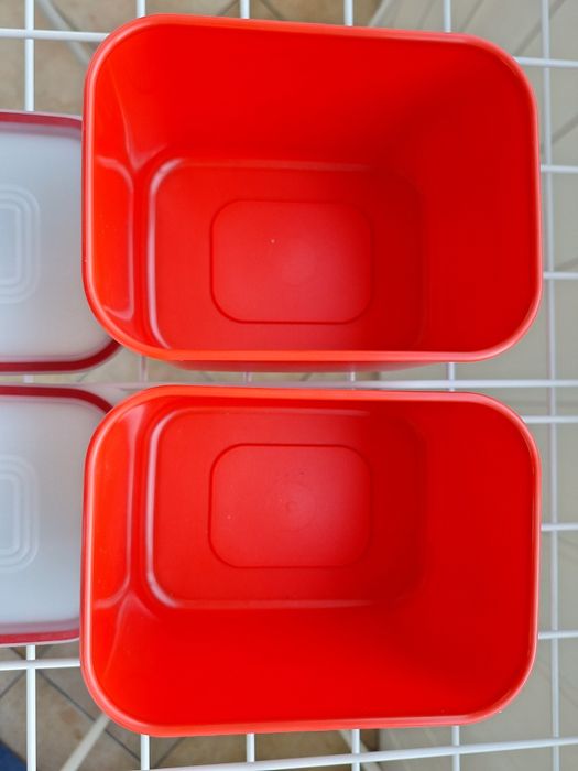 TUPPERWARE Pojemniki BAZYLE zestaw  Nowe