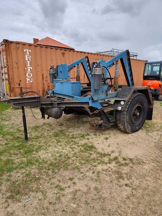 Przyczepa kablowa do kabli kablówka hydrauliczna