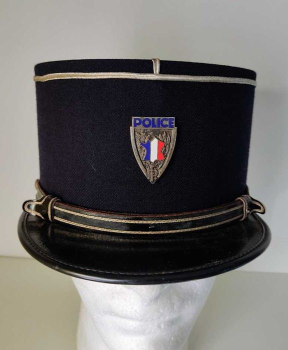 Boné antigo 1950’s oficial da Polícia Nacional de França